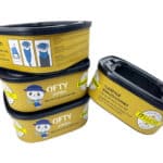OFTY Jumbo Refill Bags for Litter Genie Standard, Plus, and XL Plus Pails - 33 ft, Pack of 4